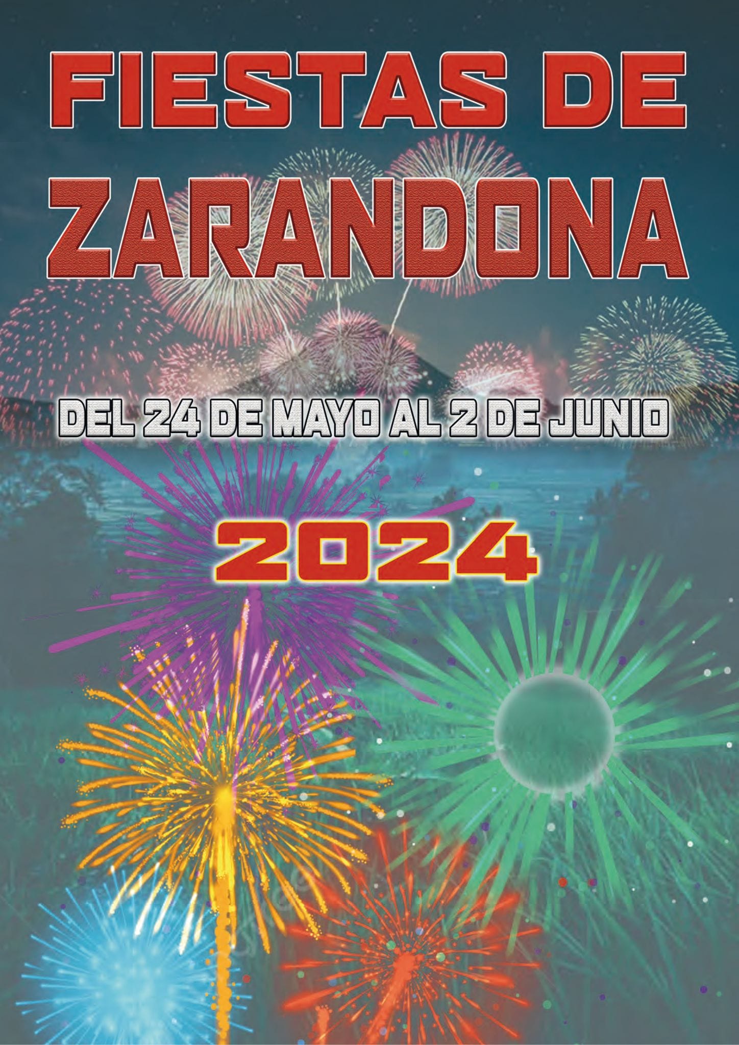 Fiestas patronales en honor a San Felix de Cantalicio 2024 Zarandona